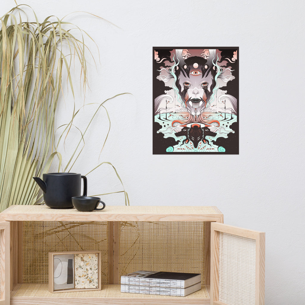 Witch, Matte Art Print Poster – CellsDividing