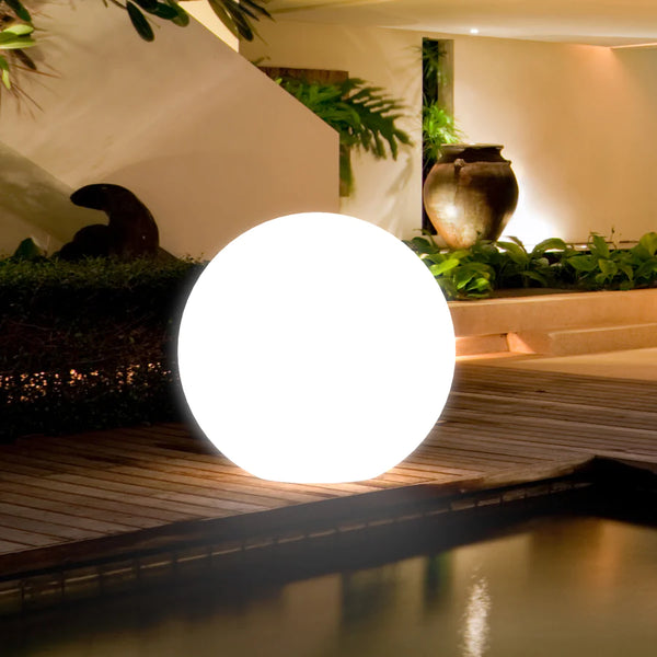 30CM OUTDOOR FULLMOON RGB LED Ball Light Solar Charging IP65