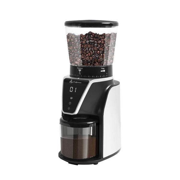 Electric Burr Best Coffee Grinder 31 Precise Grinding Level with Anti-Static Ground Container LCD display