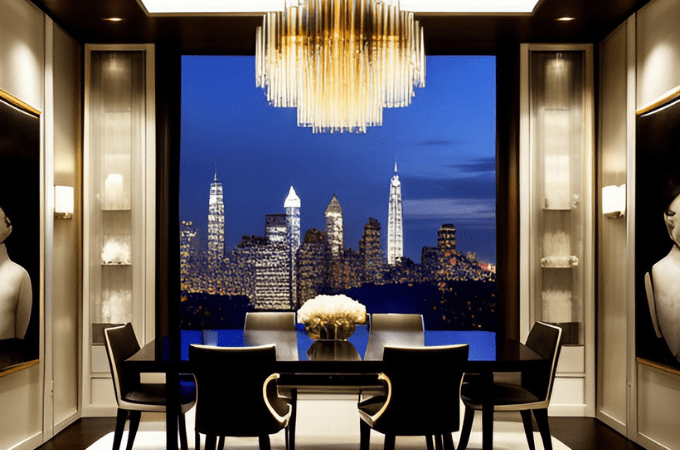 Luxurious Dining Chandelier