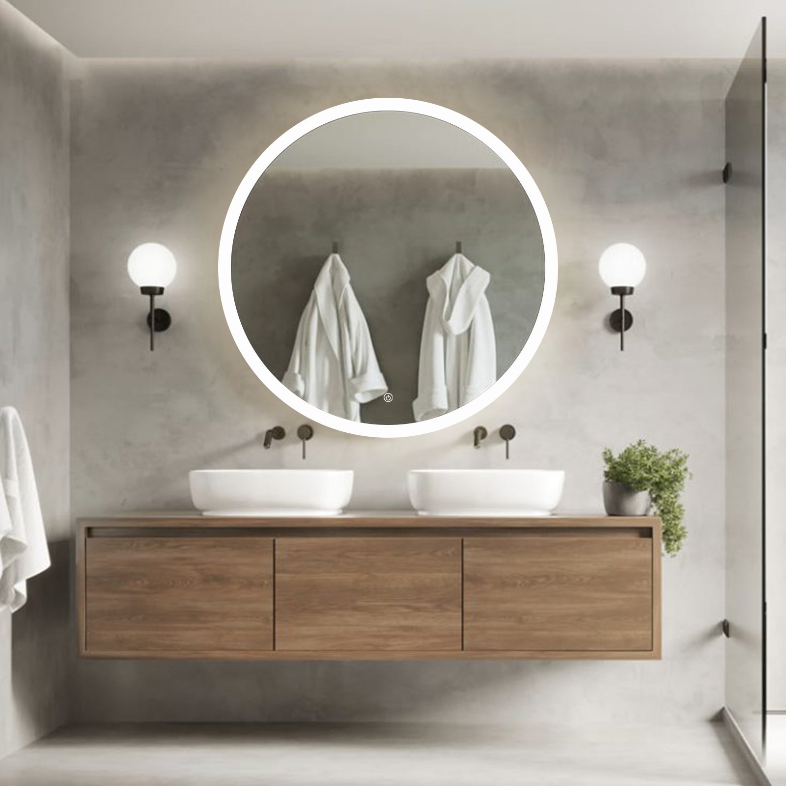 light up wall vanity mirror