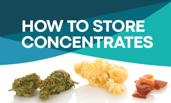 How to store concentrates