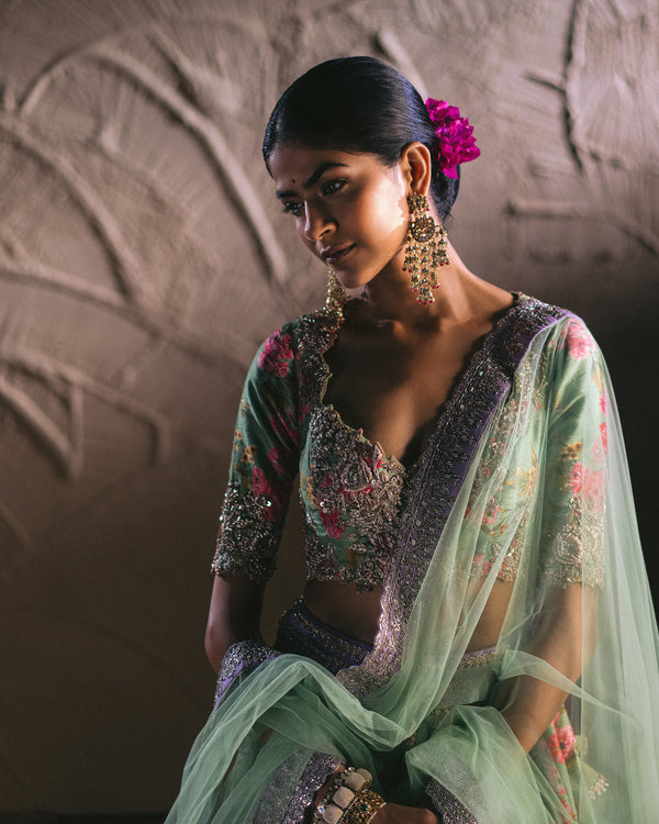 25+ Pastel Lehenga Matching Jewelry Ideas