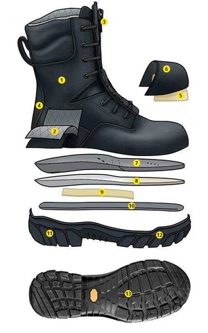 GLOBE EMS WILDLAND BOOT