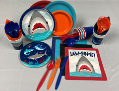 Shark Party 7in Plates