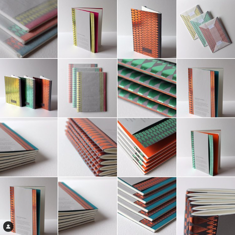 Mark+Fold Margo Selby notebooks Iceni pattern