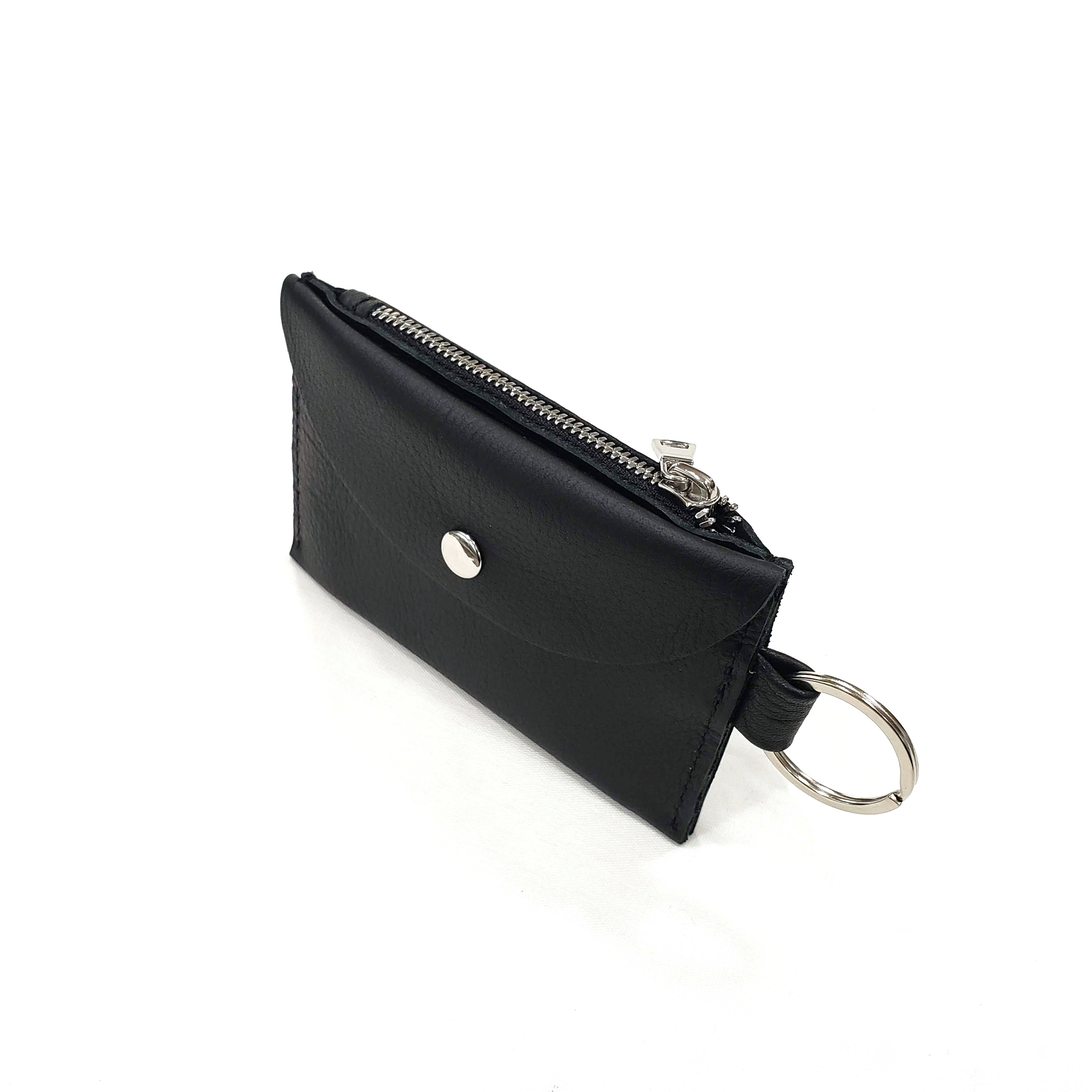 Card Wallet with Snap and Zipper – Jeserie & Company