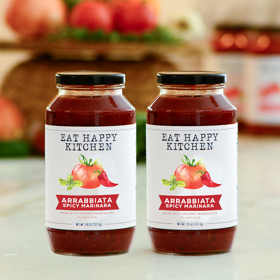 Eat Happy Kitchen Marinara - Gluten Free Tomato Basil Marinara