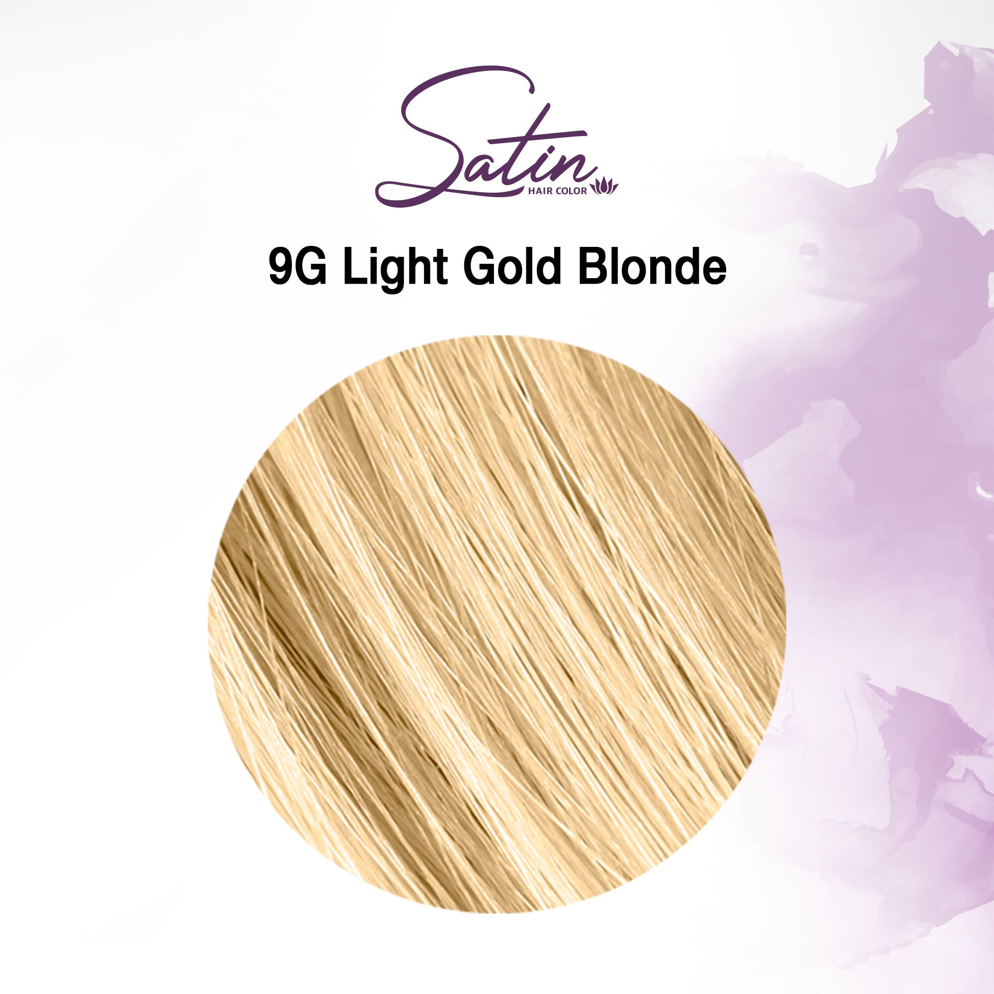 Satin Hair Color Very Light Golden Blonde (9G) | TotallyHairCare