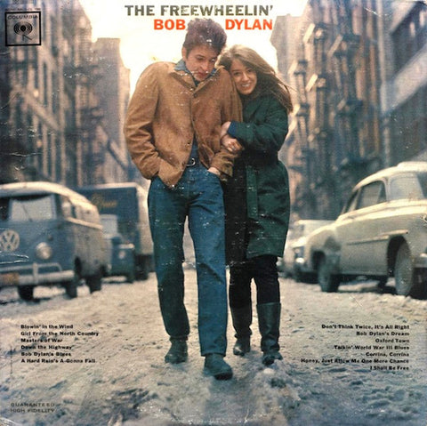 Bob Dylan The Freewheelin' Bob Dylan album cover