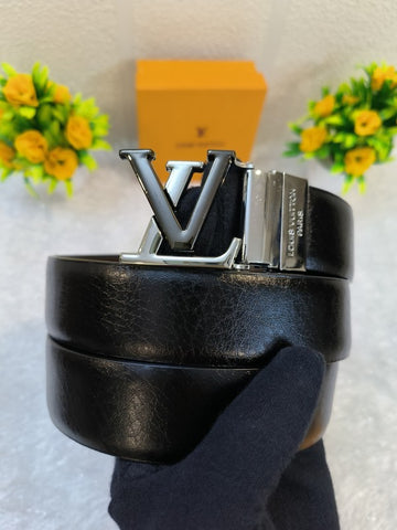 Louis Vuitton MONOGRAM Monogram Leather Logo Belts