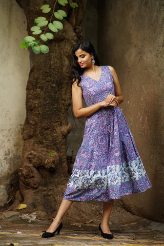 Printed Anarkali