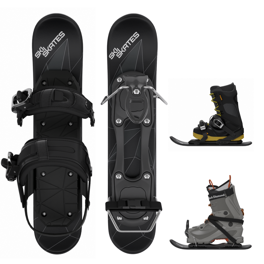 What Is the Difference between Skiskates, Snowblades, Skiboards & Shor