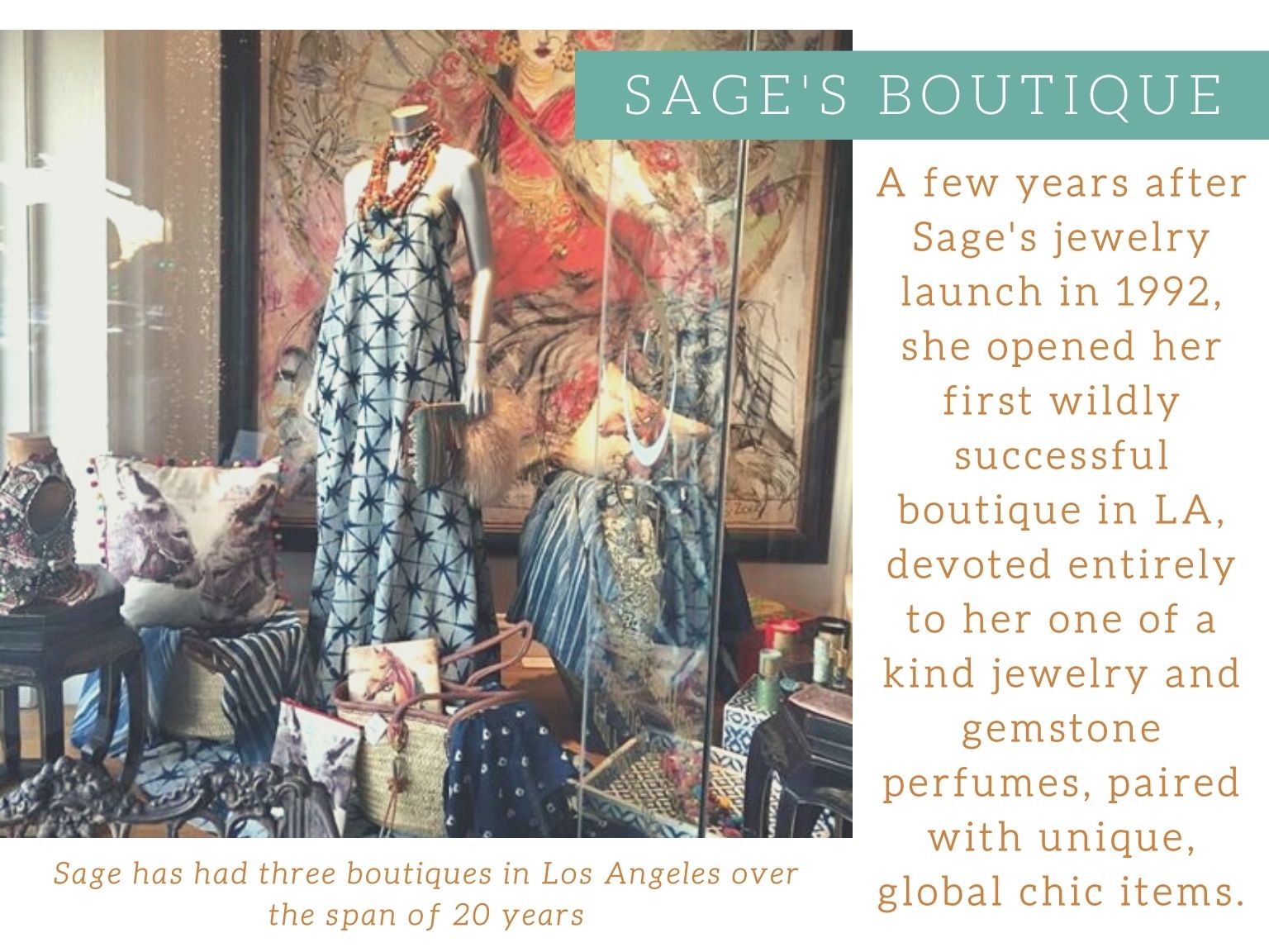 Sage Machado Boutique in LA