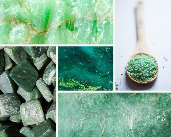 Jade Collage The Sage Lifestyle Gemstone Perfumery