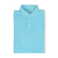 Turquoise Plain Frosted North Polo