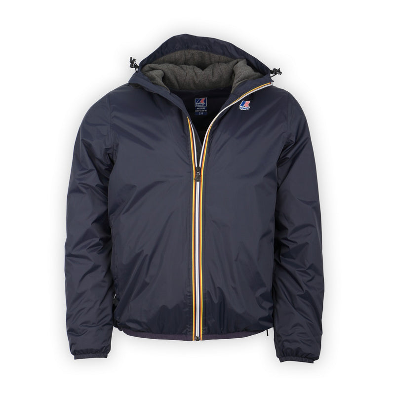 Short Jacket "Le Vrai Claude 3.0" ORSETTO Plain Colour Waterproof Fleece-Lined And Zipped