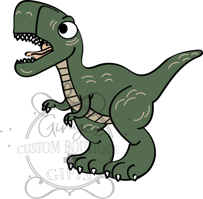 Download Svgs For Paper Tagged Trex Ginger Custom Boutique