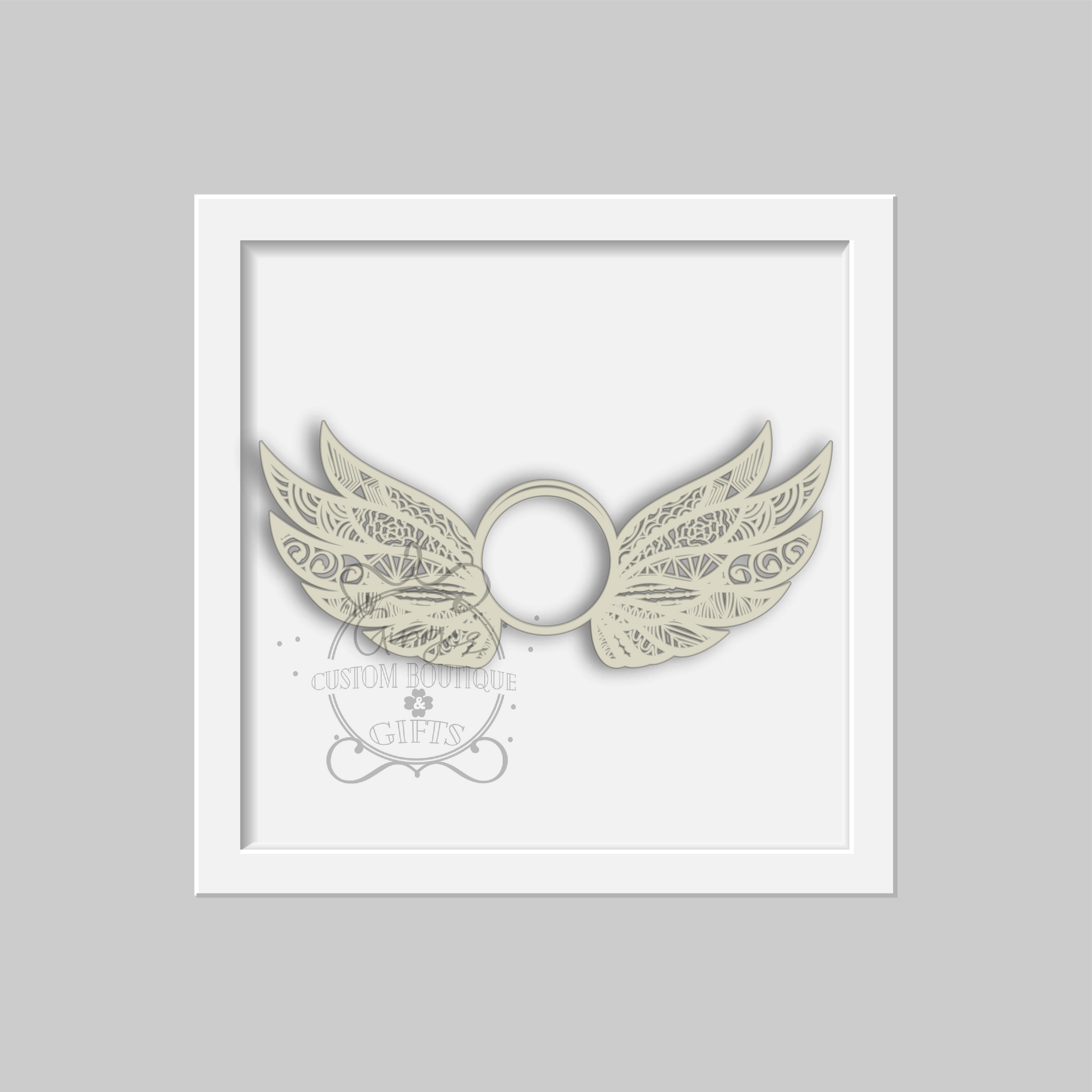 Download Wings 3d Svg Ginger Custom Boutique