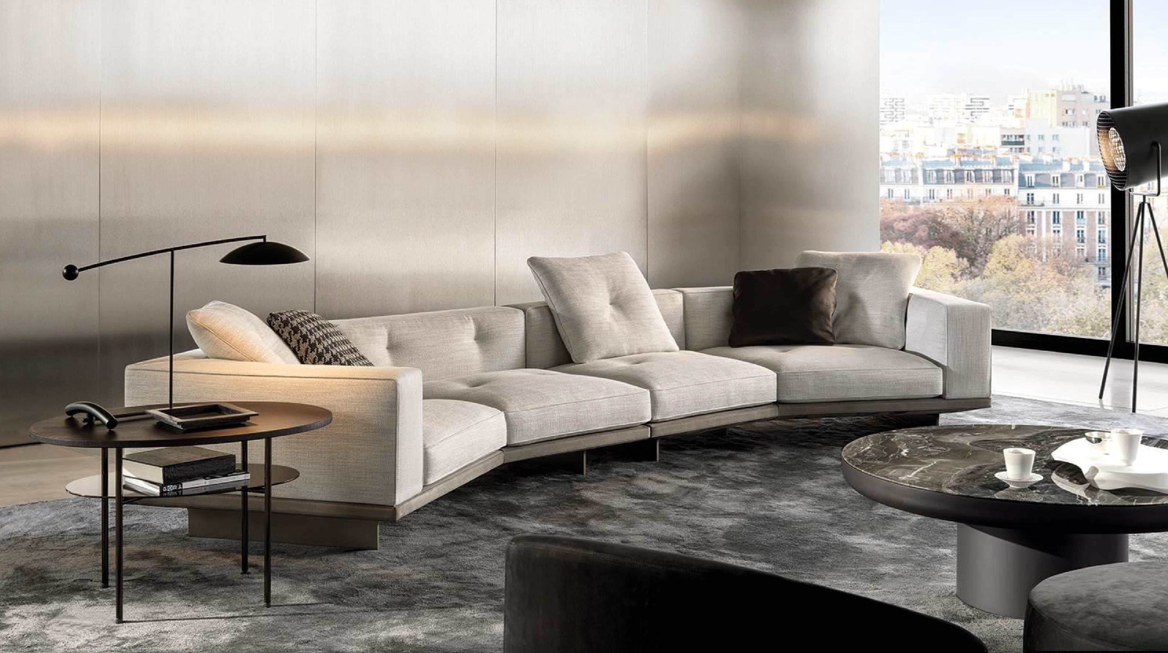 Minotti home collection at Livingspace Interiors Vancouver