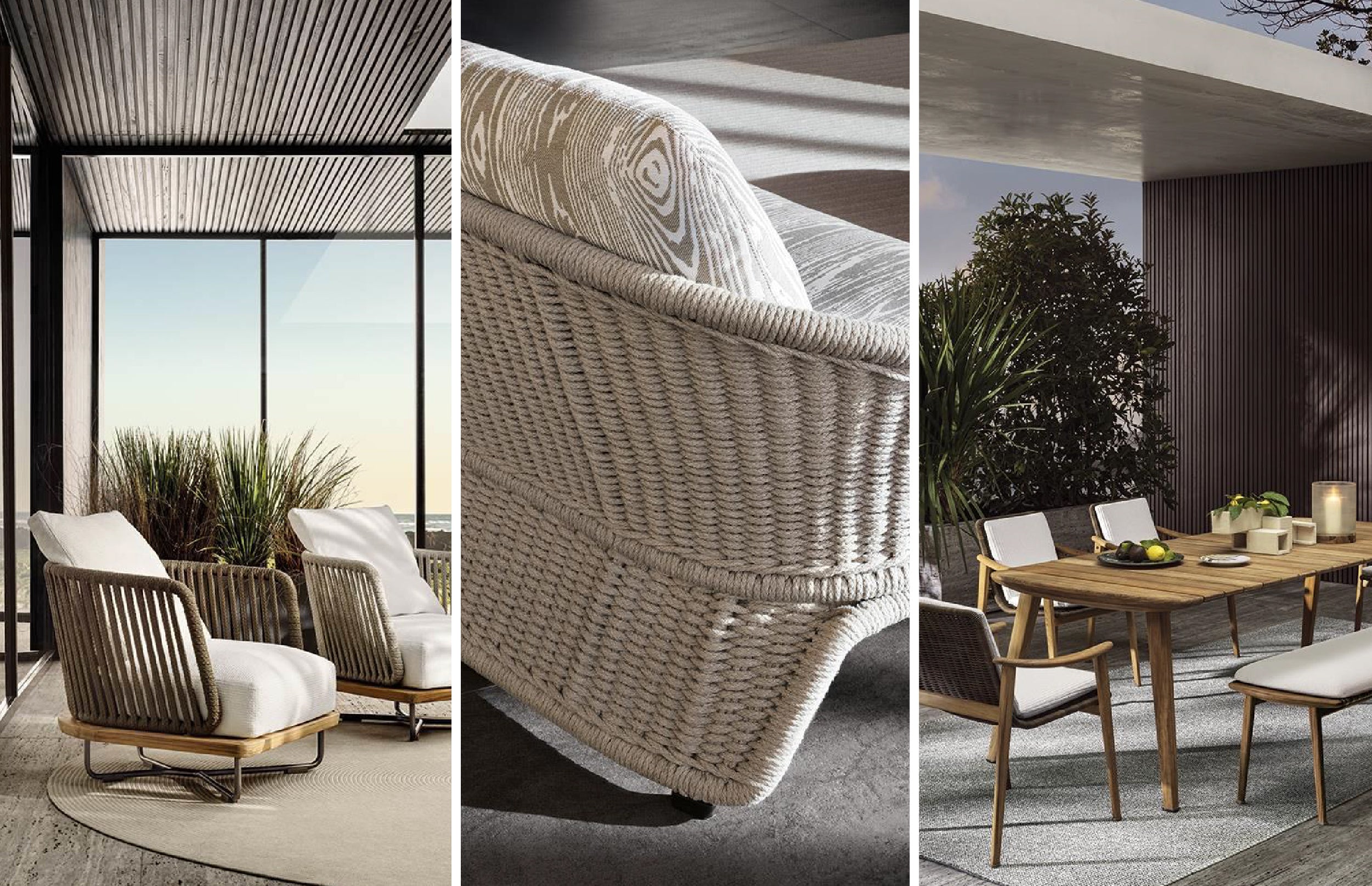 Minotti outdoor home collection