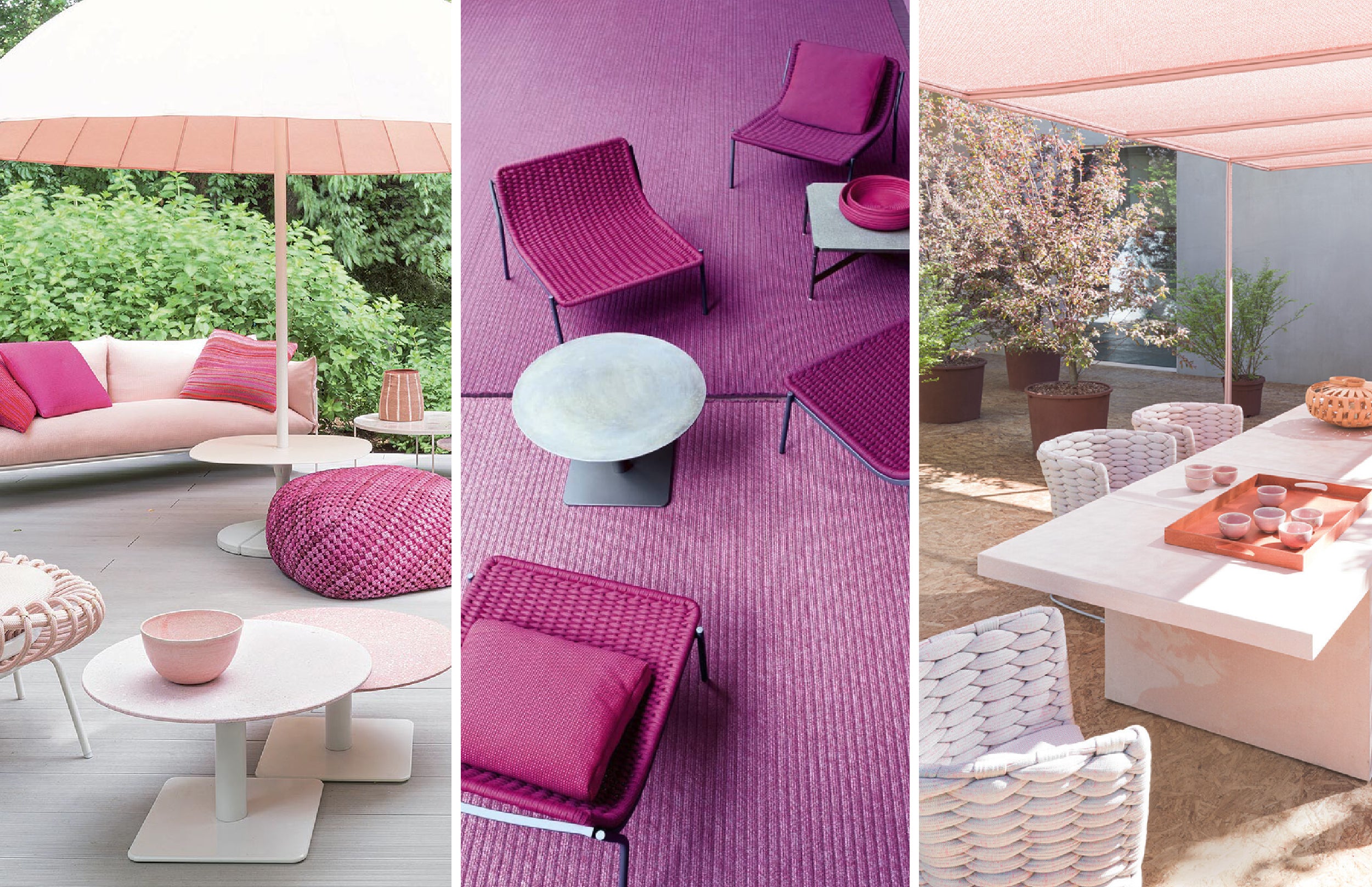 Paola Lenti outdoor home collection gennaio 2023