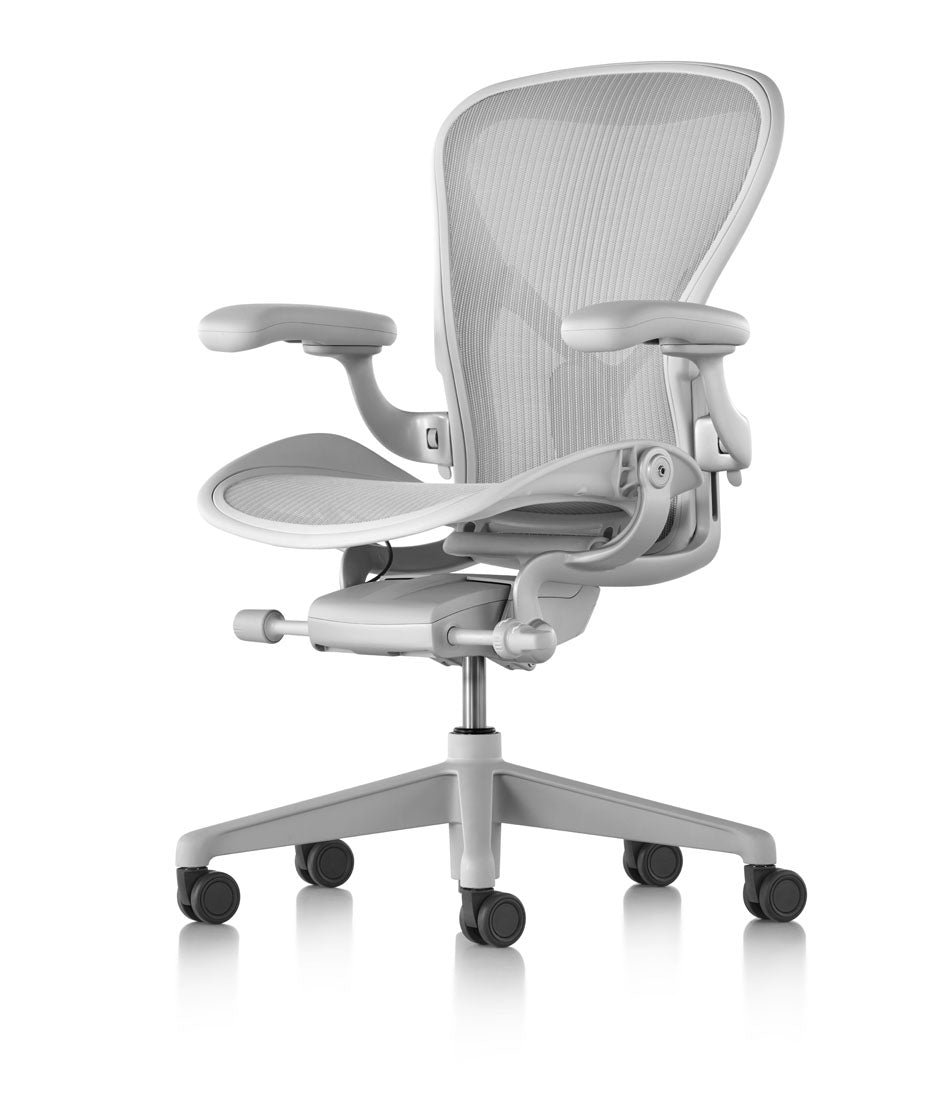 Herman Miller® - Aeron® Remastered Chair - Mineral or Carbon – Livingspace