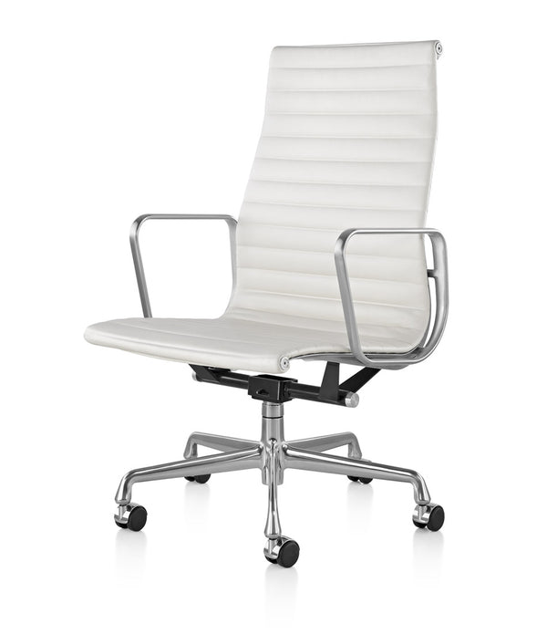 Herman Miller Eames Soft Pad Executive Chair with Pneumatic Lift - Black  Frame - Available at Grounded