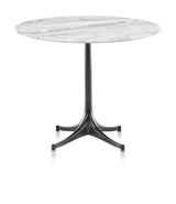 Nelson™ Outdoor Marble Pedestal Table - 28.5"