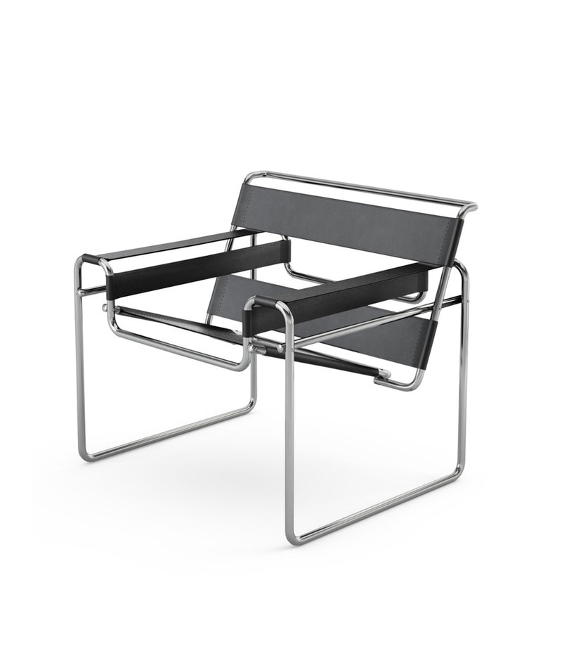 Knoll - Wassily Chair - Leather – Livingspace