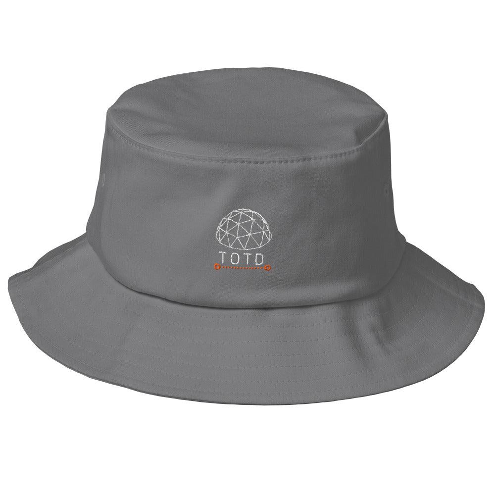 light gray bucket hat