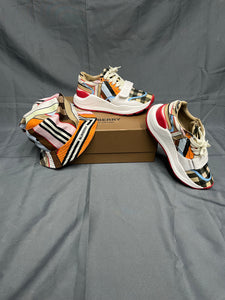 Burberry Icon Stripe Color-block Sneakers – Uptown Cheapskate Torrance