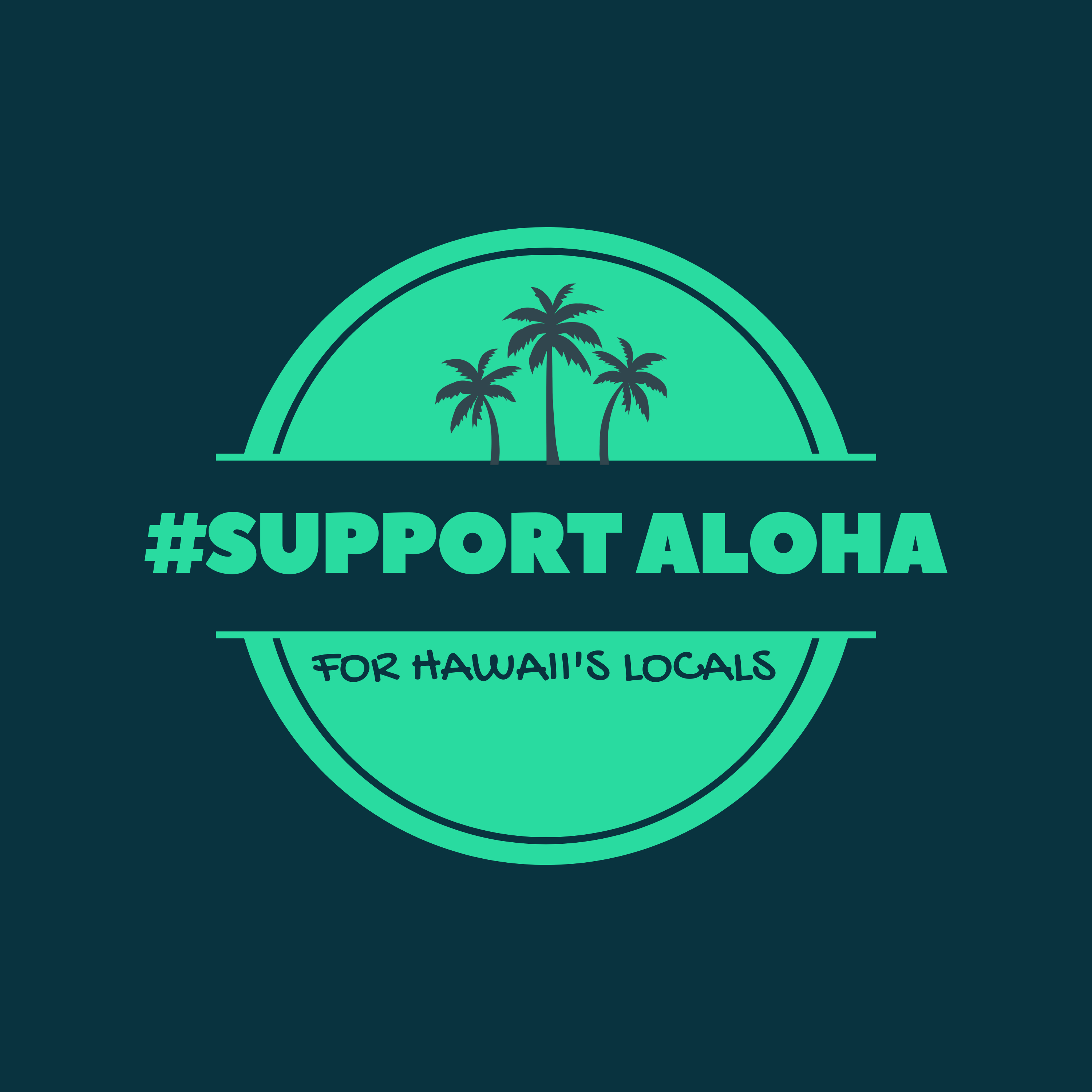 Support Aloha For Hawaii ハワイを支援するチャリティープロジェクト サポート アロハ プロジェクトが始動 Support Aloha