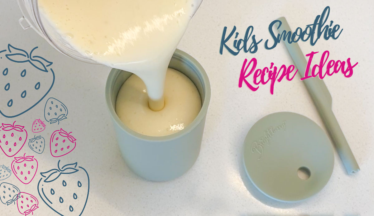 kids smoothie cups recipe ideas