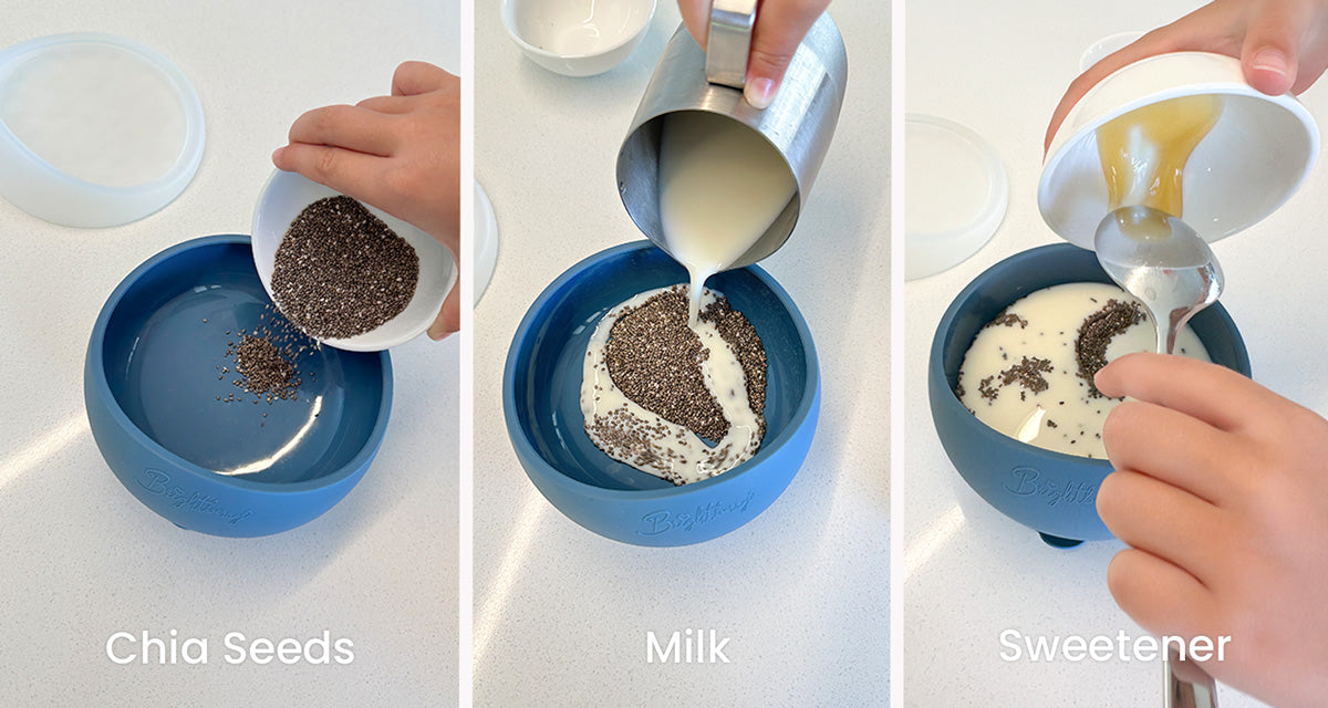 how to make chia podding for kids