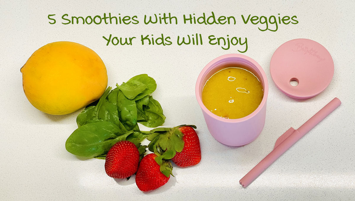 5 smoothies aux légumes cachés que vos enfants apprécieront