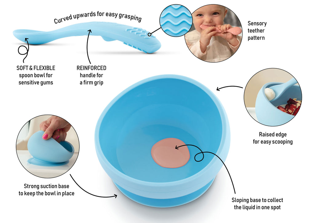 theOne™ Bowl Set is designed to be the perfect solution to provide convenience and peace of mind to parents while keeping their child safe and kitchen mess-free.