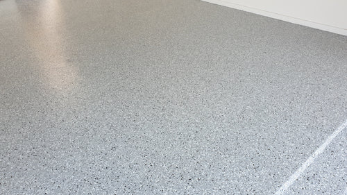 Double Garage Floor Epoxy