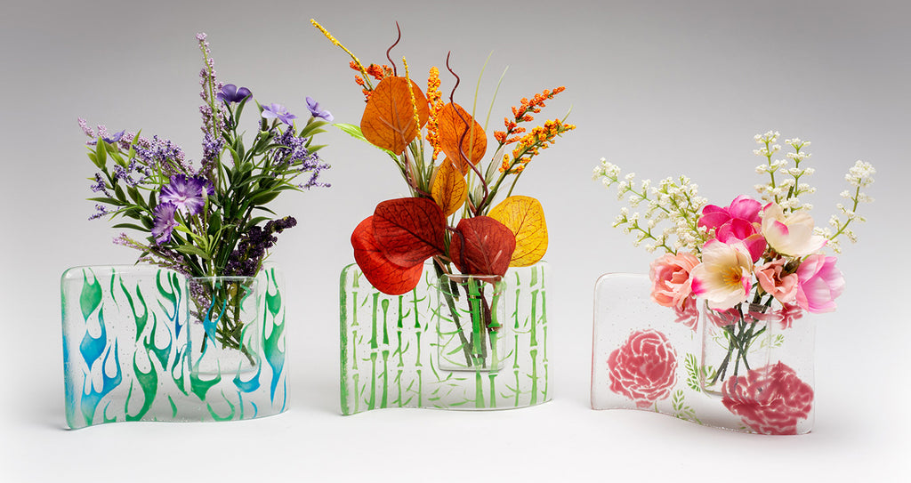 Nixon Art Glass - Flower Vases