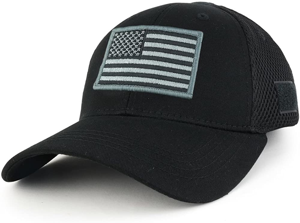 Armycrew Low Profile Air Mesh Tactical Cap with 6 Loop Patch Areas