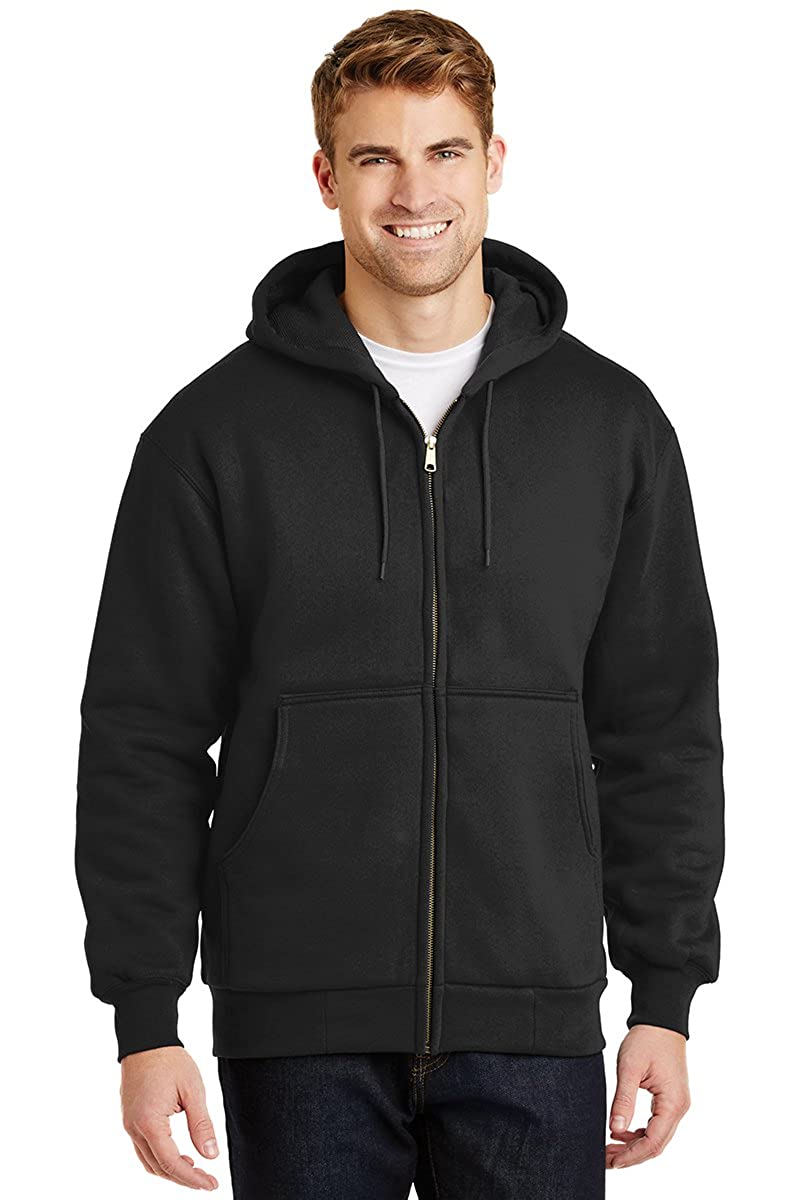 Men's Camo Thermal-Lined Full-Zip Hoodie