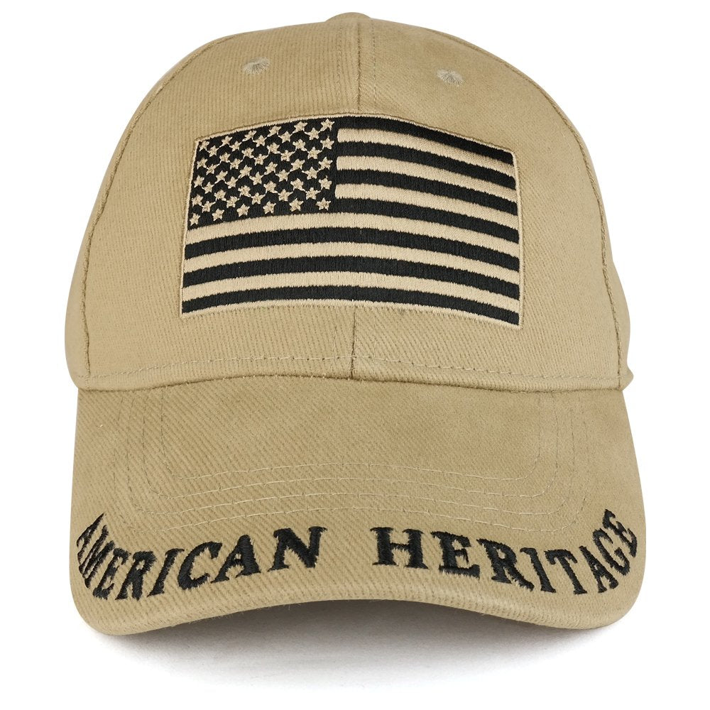 Frayed USA Flag Washed Style Twill Cotton Bucket Hat USA51 