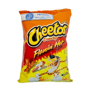 Cheetos Crunchy Cheese Flavored Snacks XXTRA Flamin' Hot Flavored 3 1/4 Oz