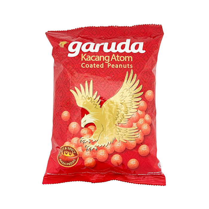 Garuda Kacang Atom Coated Peanuts Hot And Spicy 230 G