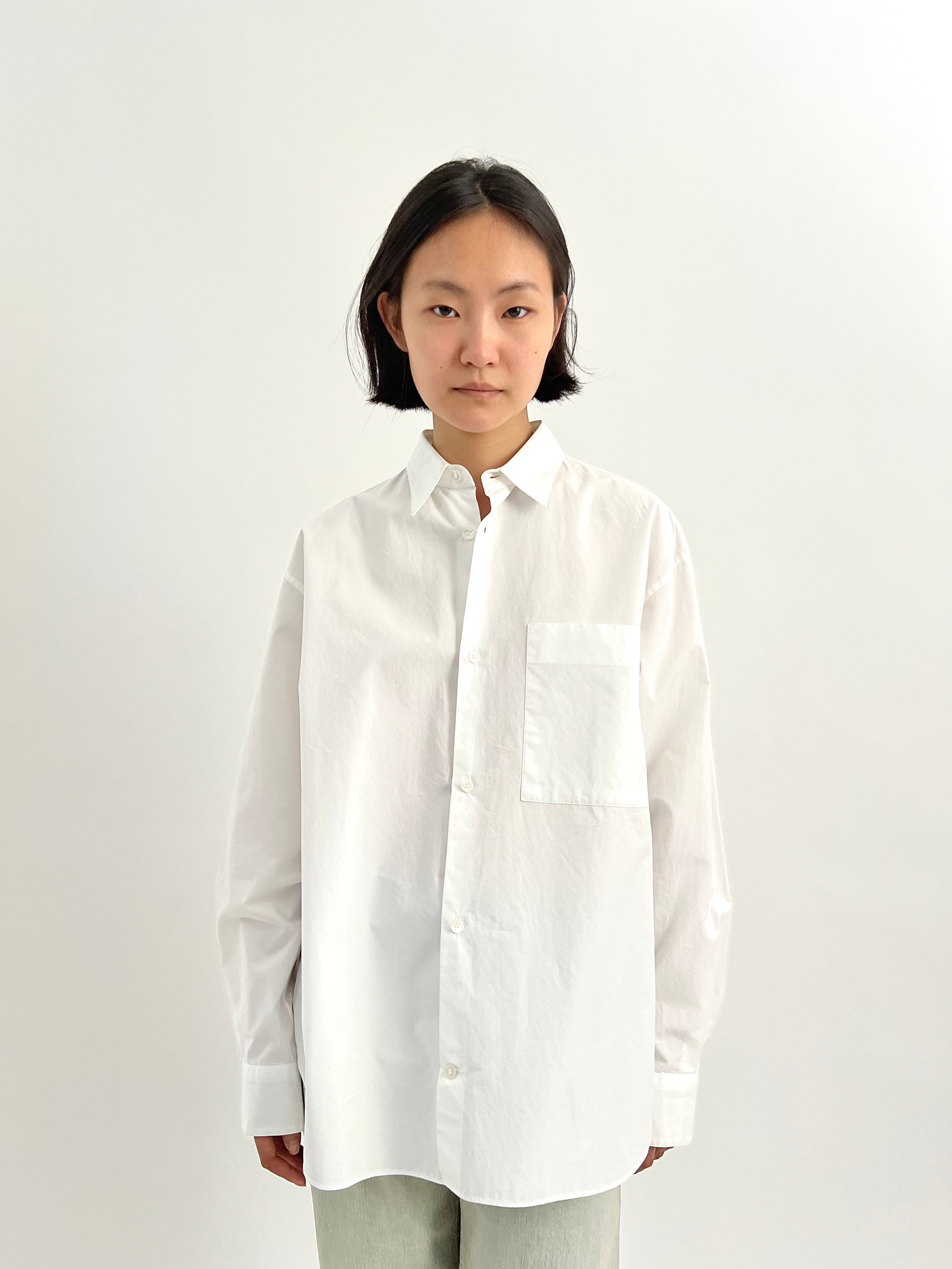 シルバーグレー サイズ camiel fortgens 22aw big shirt | www