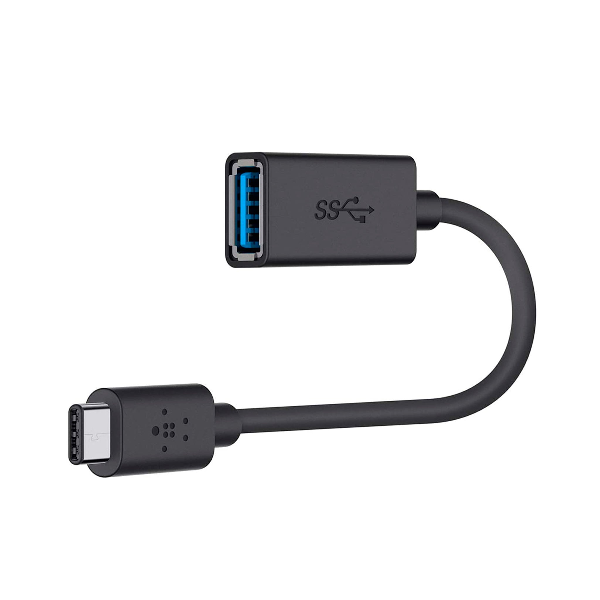 Belkin - Usb A To Usb C 3.0 Adapter - Black