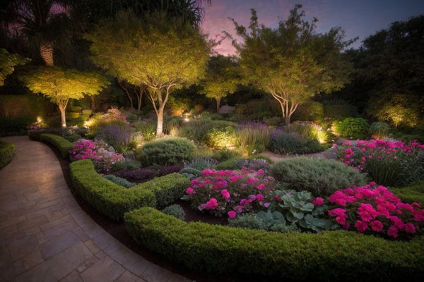 Creating ambiance with light and shadow in landscape lighting