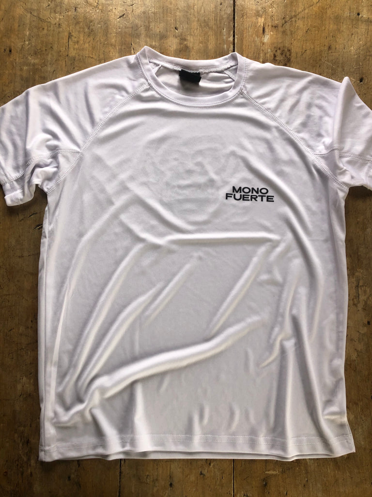 Mono Fuerte T Shirt White – Mono Fuerte Padel