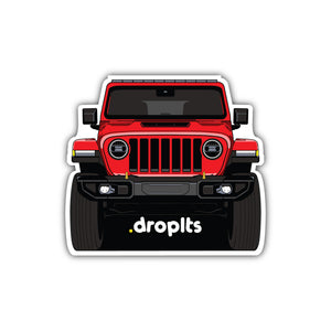 DROPLTS CARS Jeep Air Freshener – Pack of 3 – UK Automotives