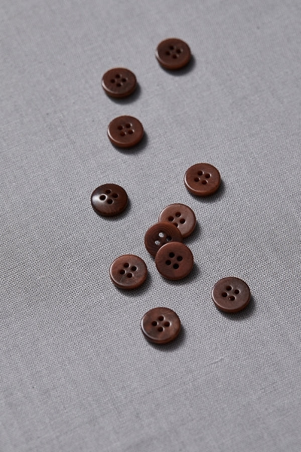 Hemp Button 20mm - Stanley Tan - Merchant & Mills